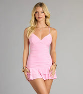 Ruffle With It Ruffle Mini Dress