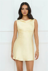 Lily Luxe Satin Mini Dress
