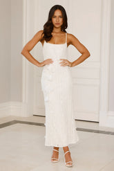 Delicately Divine Knit Maxi Dress