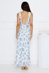 Soft Florals Maxi Dress