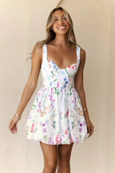 Enchanted Blooms Mini Dress