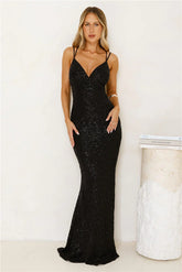 Shimmering Elegance Maxi Dress
