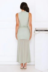 Dazzle Me Darling Mesh Maxi Dress