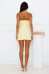 Soul Searching Strapless Mini Dress